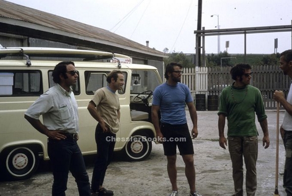 Fitz Roy Team 1968: de izq a derecha Lito Tejada-Flores, Ivon Chouinard, Dick Dorworth, Doug Tompkins, Tom Frost.